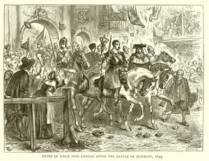 Intocht van Essex in Londen na de Slag bij Newbury, 1643