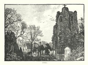 Ewell (gravure) door English School