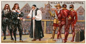 Executie van koning Karel I door English School