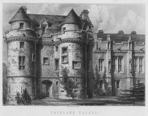 Falkland Palace (gravure) door English School
