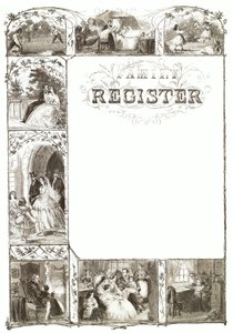 Familie Register door English School