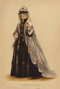 Kostuum: Weduwe van Brionne