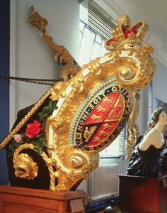 Boegbeeld van HMY Victoria en Albert II