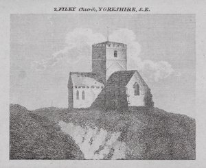 Filey Kerk, Yorkshire, SE door English School