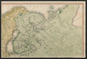 Finland en Rusland, uit Europa, beschrijvend alle veranderingen van Gebied, samen met hun afwijkingen in de grenslijnen van de verschillende Rijken en Staten, overeengekomen en bevestigd door het definitieve verdrag van Parijs, 20 november 1815, gepublicee door English School