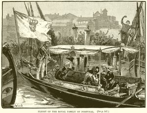 Vlucht van de Koninklijke Familie van Portugal