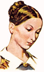 Florence Nightingale als jonge vrouw