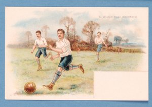 Voetballende Vader, ca. 1890-1900