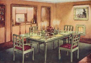 Formele eetkamer door English School
