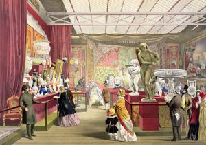 Frankrijk nr. 3, uit Dickinsons Comprehensive Pictures of the Great Exhibition of 1851, gepubliceerd 1854