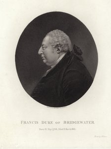 Francis Hertog van Bridgewater door English School