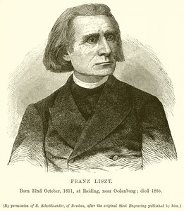 Franz Liszt door English School