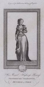 Frederica Charlotte, hertogin van York door English School
