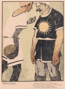 Franse lithografie met Kipling-citaat door English School