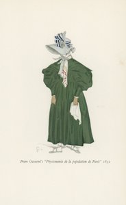 Uit Gavarnis Psysionomie de la Population de Paris 1832 door English School