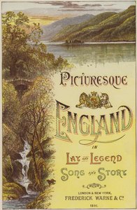 Frontispice voor Picturesque England door L Valentine door English School