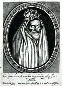 Frontispice van Deaths Duell door John Donne (1572-1631) gepubliceerd 1632 door English School