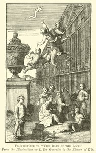 Frontispice van The Rape of the Lock door English School