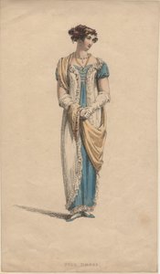 Volledige jurk, 1817 door English School