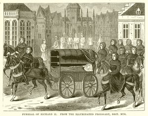 Begrafenis van Richard II door English School