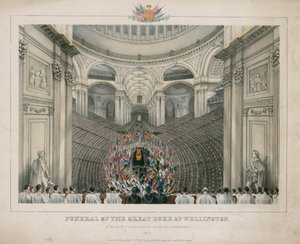 Begrafenis van de Grote Hertog van Wellington