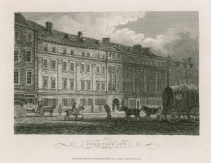 Furnivals Inn, Holborn, Londen door English School