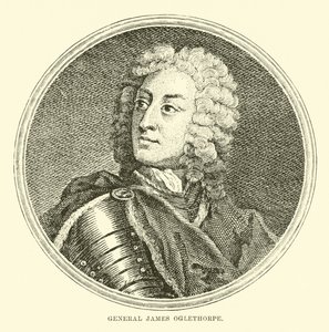 Generaal James Oglethorpe door English School