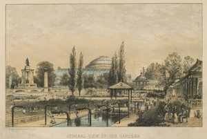 Algemeen overzicht van de Horticultural Gardens