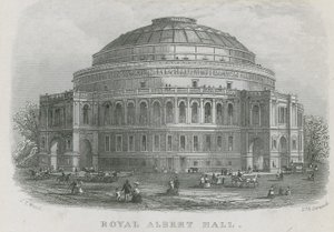 Algemeen overzicht van de Royal Albert Hall