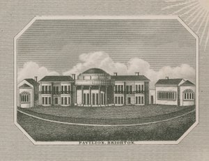 Algemeen uitzicht op het Koninklijk Paviljoen Landgoed door English School