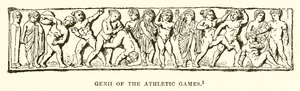Genii van de Atletiekspelen door English School
