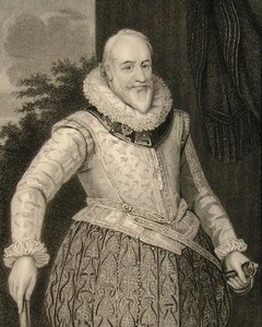 George Carew (1555-1629) Graaf van Totnes en Baron Carew van Clopton door English School