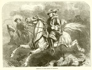 George II bij de Slag bij Dettingen