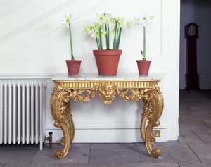 George I console tafel (verguld hout)