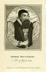 George Mountaigne, Aartsbisschop van York door English School