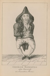 George Romondo, alias Raymondo, een excentrieke mimespeler door English School