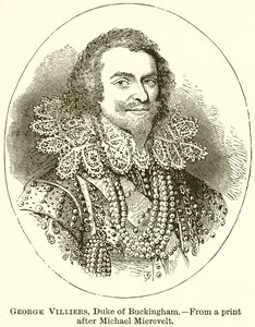 George Villiers, Hertog van Buckingham door English School