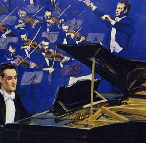 Gershwin zelf voerde Concerto in F uit in Carnegie Hall
