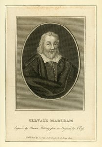 Gervase Markham (gravure) door English School