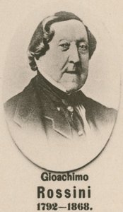 Gioachimo Rossini (gravure)