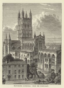Gloucester Kathedraal, vanuit het noordoosten