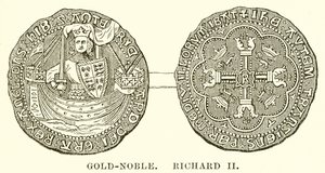 Goud-Nobel. Richard II door English School
