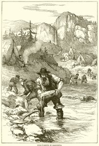 Goudwassen in Californië