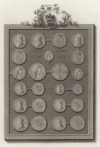 Gouden en Zilveren Munten, Karel II
