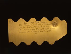 Gouden proefplaat