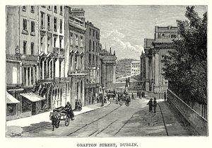 Grafton Street, Dublin (gravure)