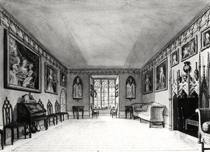 Grote salon van Strawberry Hill