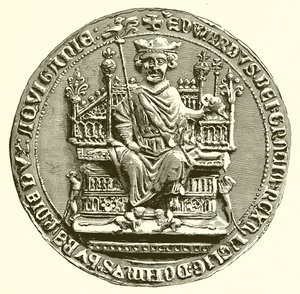 Groot Zegel van Edward I door English School