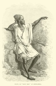 Griot, of heilige man van Senegambia door English School