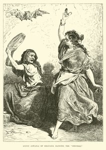 Zigeuner, Gitana van Granada danst de Zorongo door English School